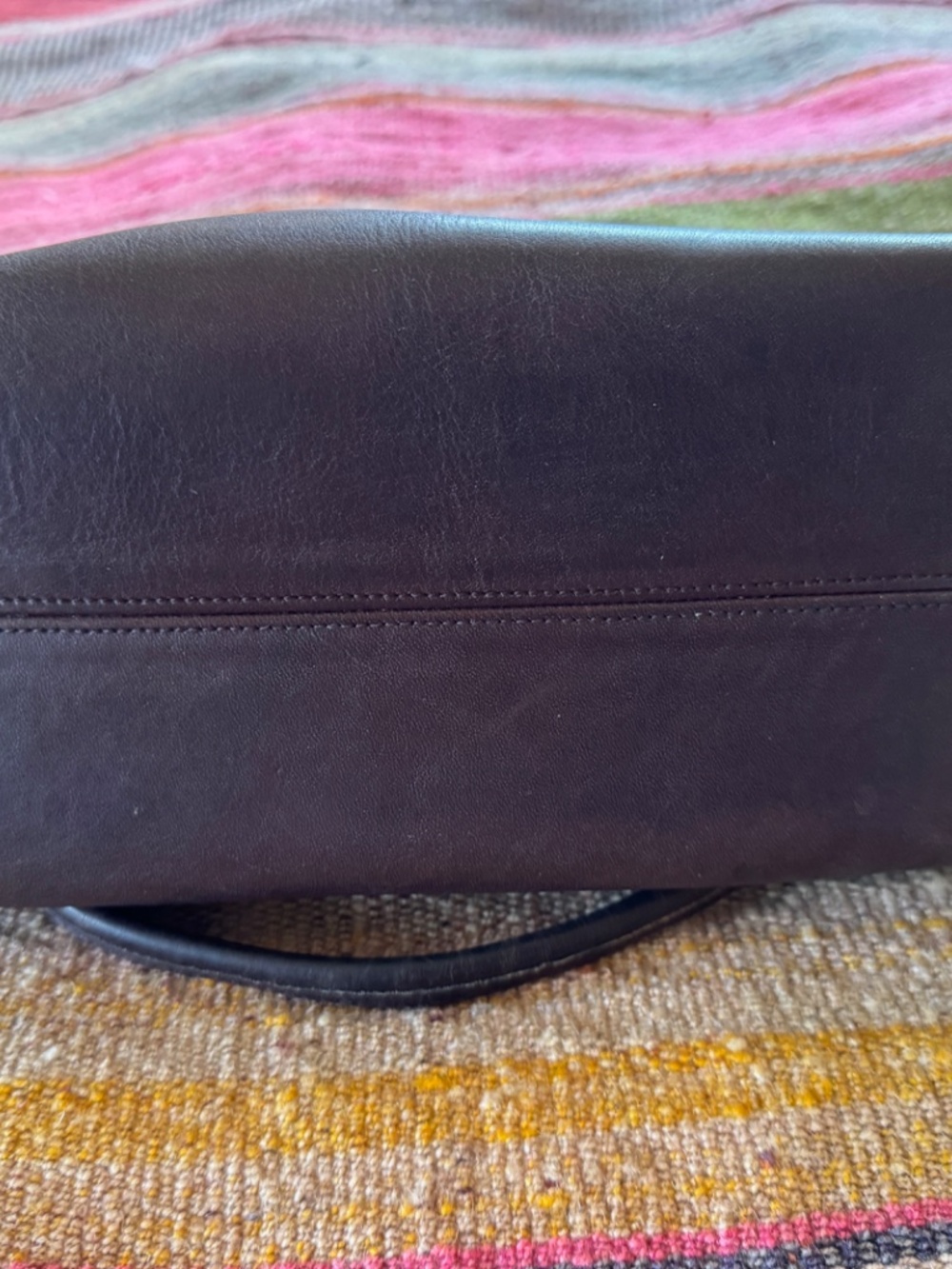 COACH Bag Leather Brown - Picture 6 of 10